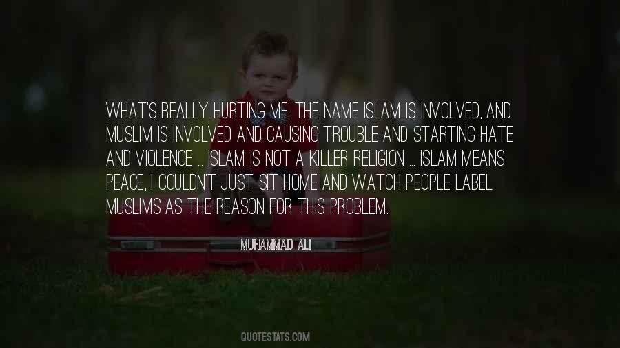 Trouble With Peace Quotes #253223