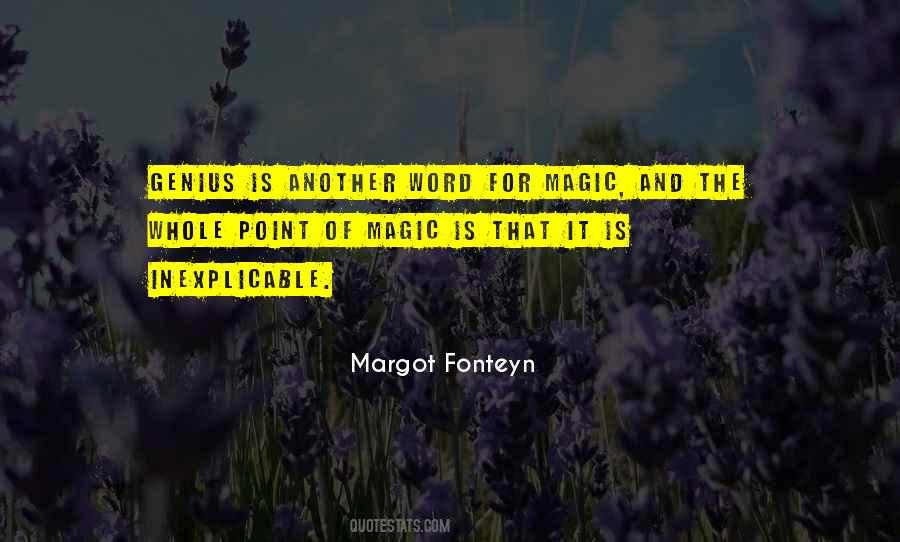 Quotes About The Word Genius #1708005