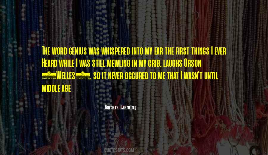 Quotes About The Word Genius #698577
