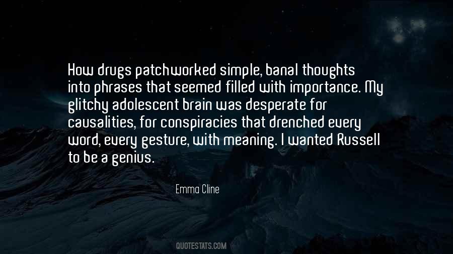 Quotes About The Word Genius #704522
