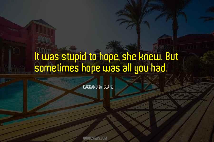 Romantic Hope Quotes #1508504