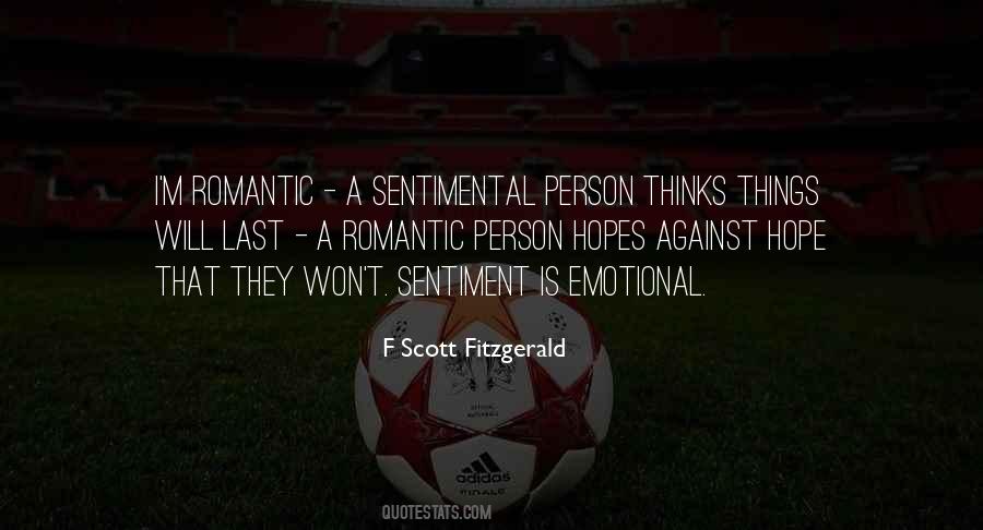 Romantic Hope Quotes #765609