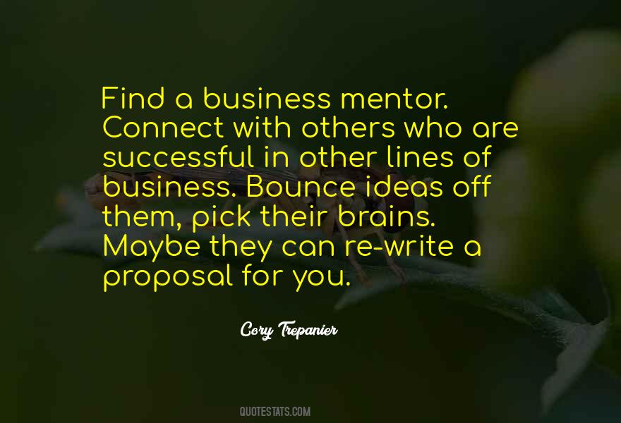 Business Mentor Quotes #947409