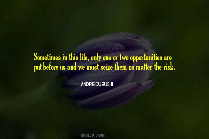 Opportunity Inspirational Quotes #203538