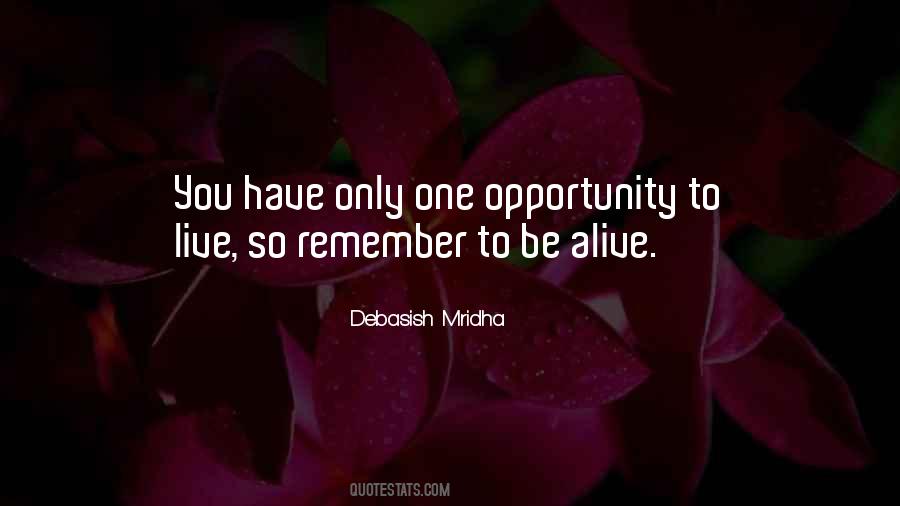 Opportunity Inspirational Quotes #476509