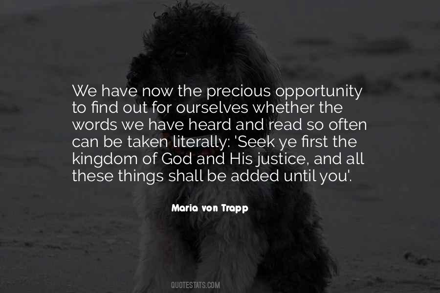 Opportunity Inspirational Quotes #554503