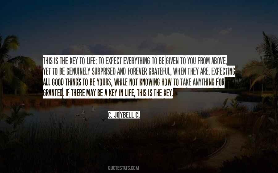 Things You Are Grateful For Quotes #1532039