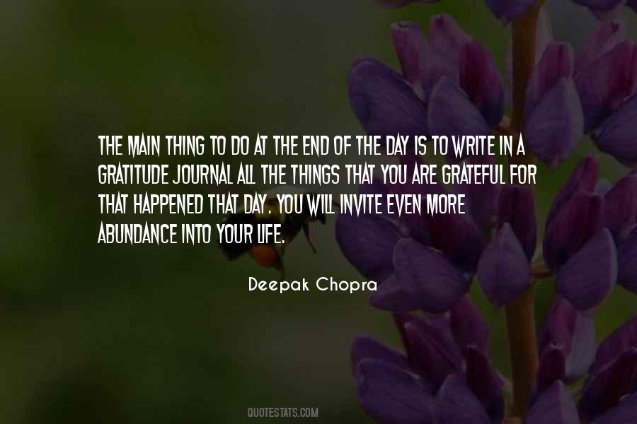 Things You Are Grateful For Quotes #422513