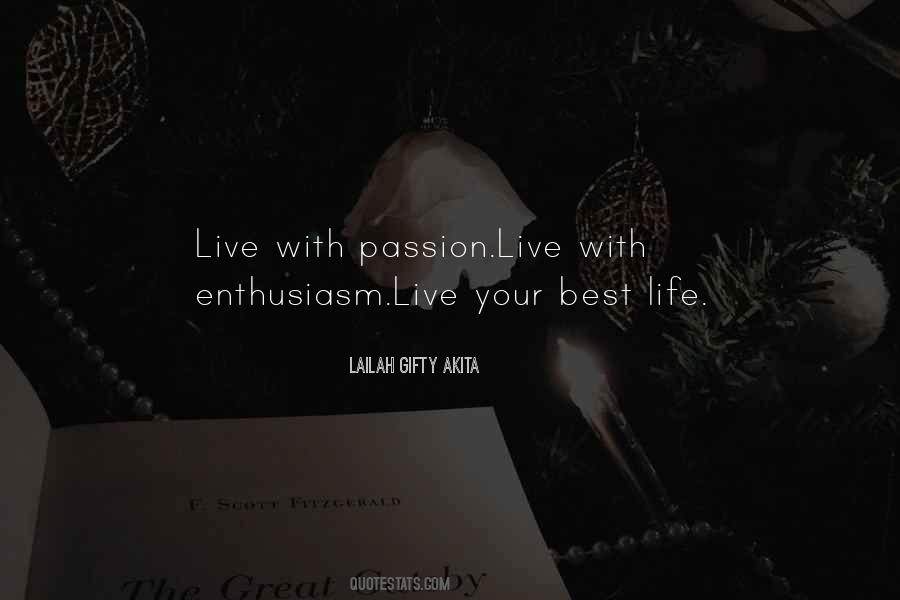 Quotes About With Passion #1293371