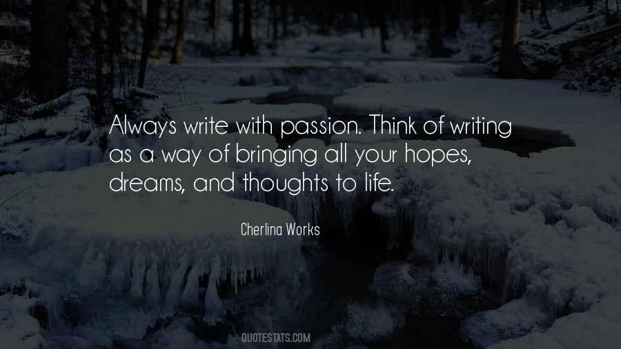 Quotes About With Passion #1813953