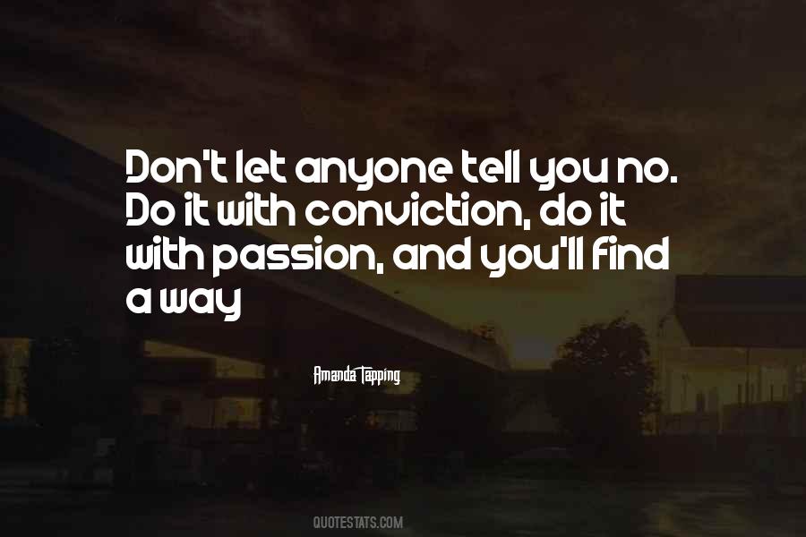 Quotes About With Passion #933033