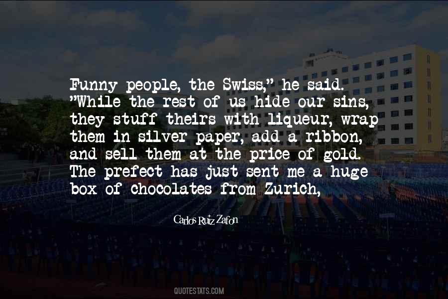 Funny Box Of Chocolates Quotes #1569581