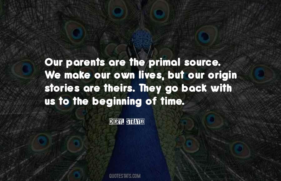Go Back To The Beginning Quotes #673189
