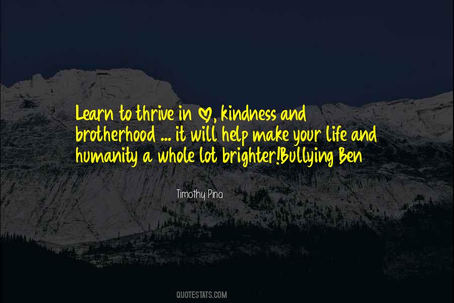 Kindness Humanity Quotes #582024