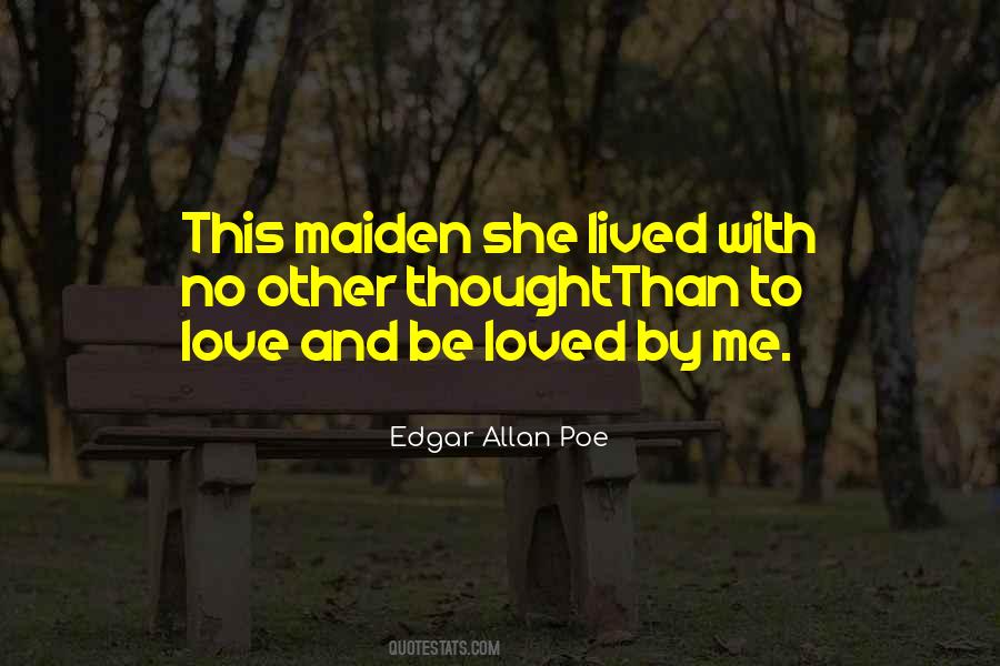 Poe Love Quotes #1577622