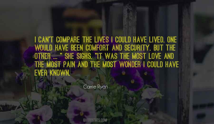 Life Compare Quotes #39876