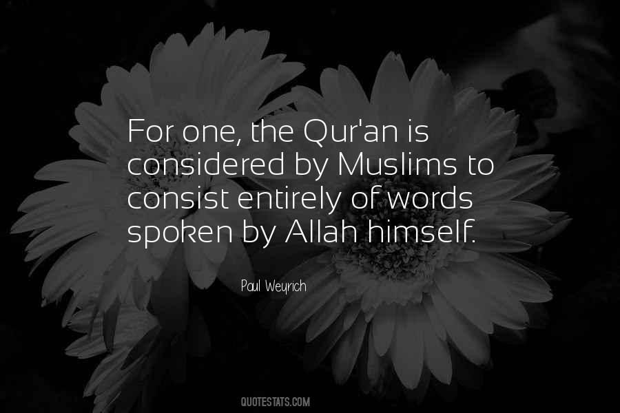 One Allah Quotes #1669580