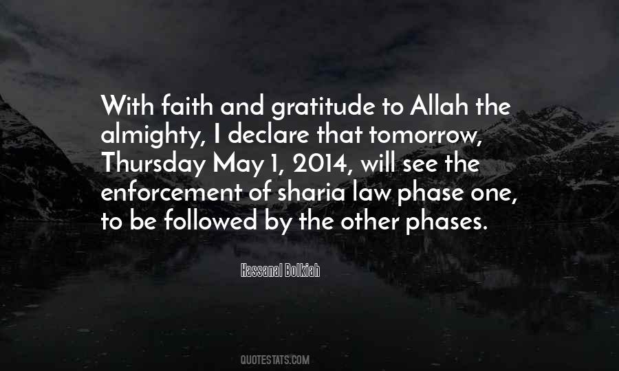 One Allah Quotes #1855382