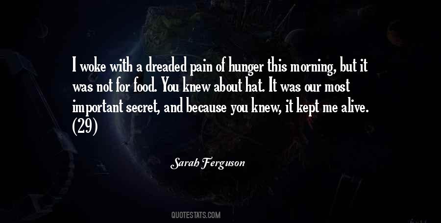 Secret Pain Quotes #1190300
