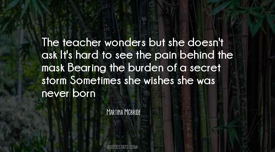 Secret Pain Quotes #1344266