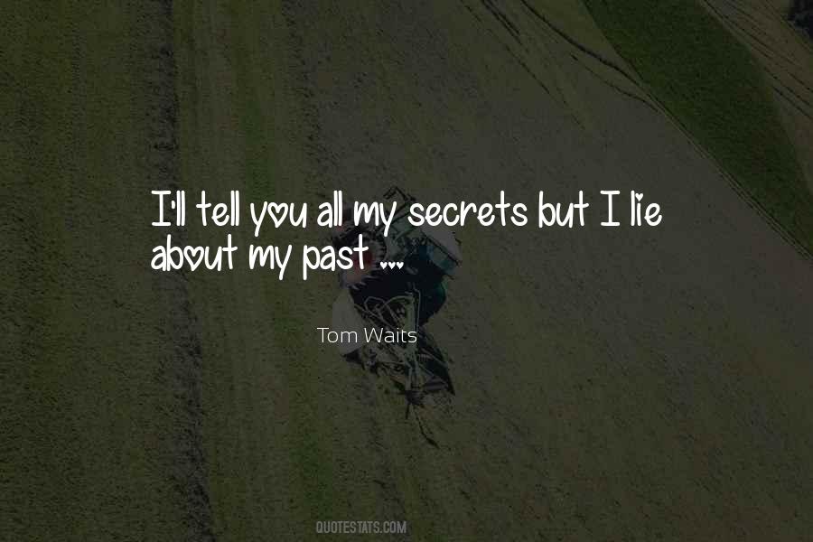 About My Past Quotes #1031082