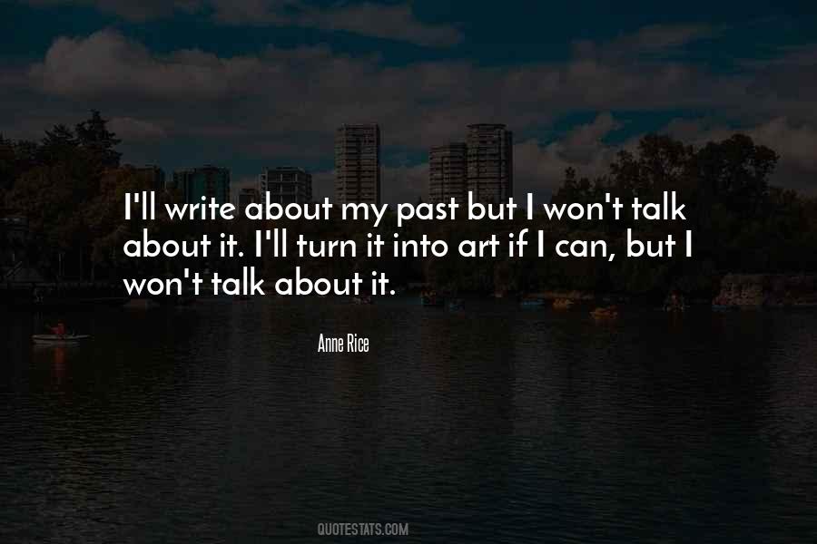 About My Past Quotes #968992