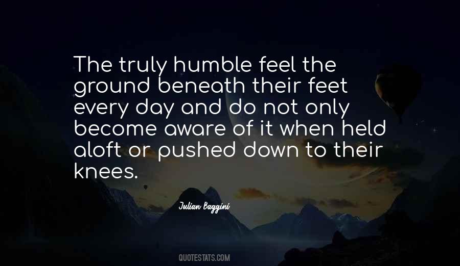 Humble Down Quotes #888881