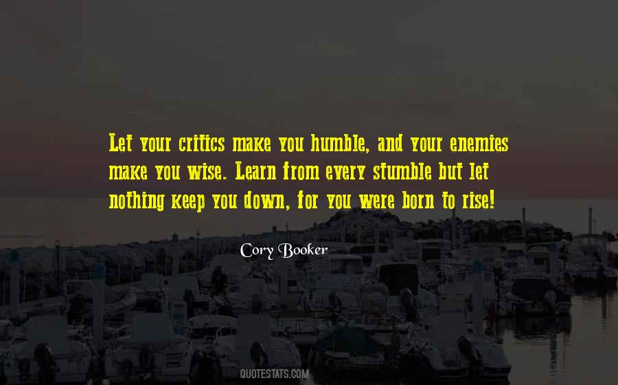 Humble Down Quotes #903166