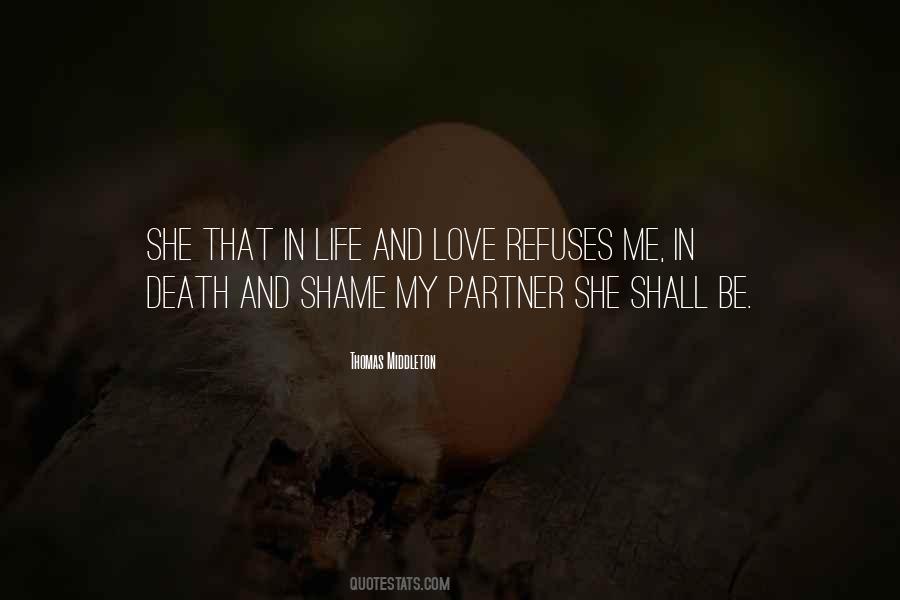 My Partner In Life Quotes #138028