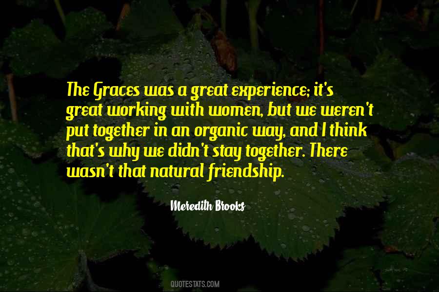 Friendship Experience Quotes #1000280