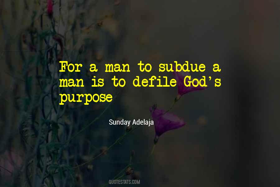 Purpose God Quotes #55456
