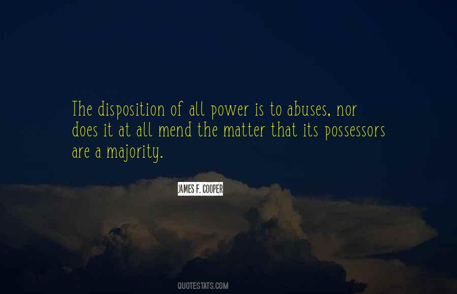 Quotes About The Abuse Of Power #1268263