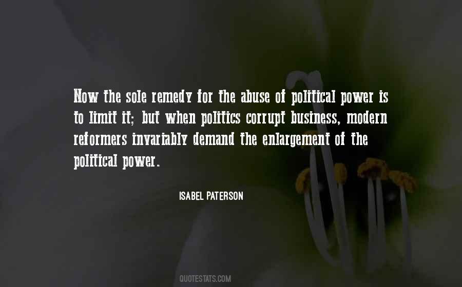 Quotes About The Abuse Of Power #710534