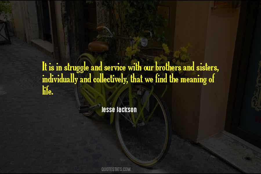 Brother Struggle Quotes #1825256