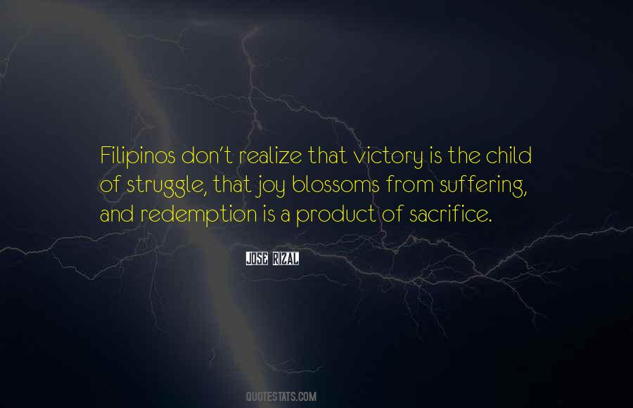 No Sacrifice No Victory Quotes #301932