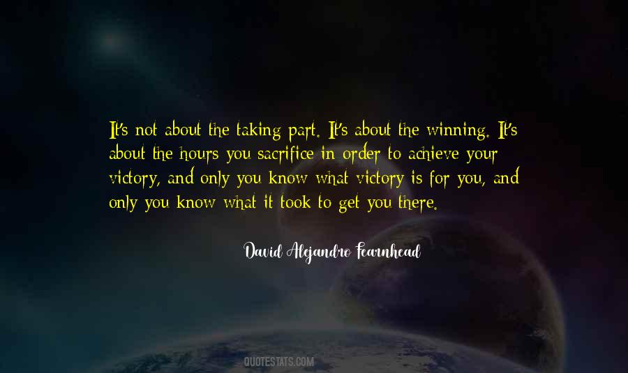 No Sacrifice No Victory Quotes #338688