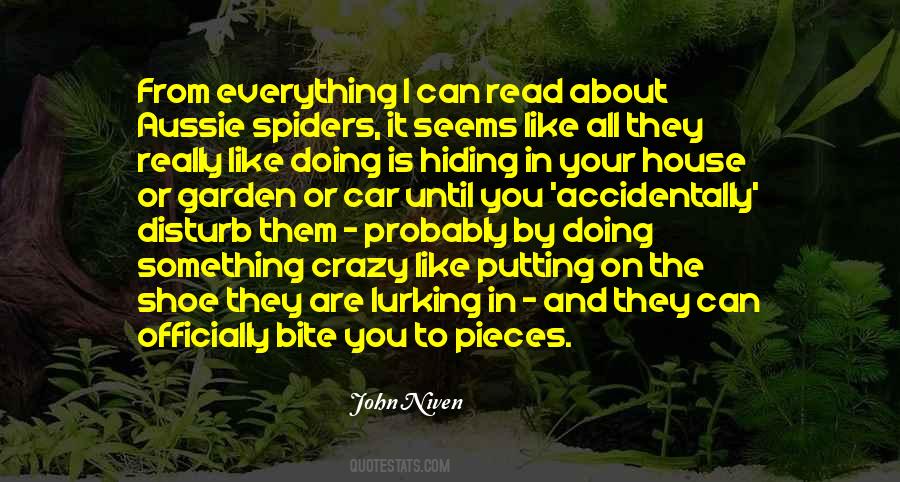 Hiding Everything Quotes #1557573