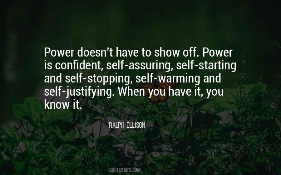 Power Off Quotes #57078