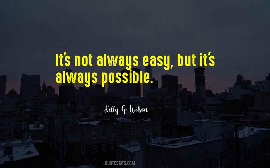 Yes It Is Possible Quotes #6083