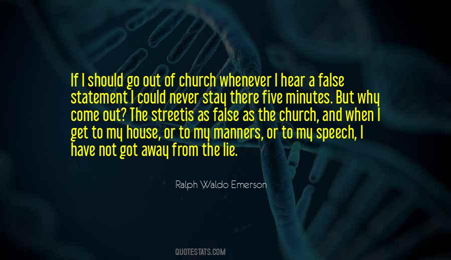 Why I Go To Church Quotes #1618158
