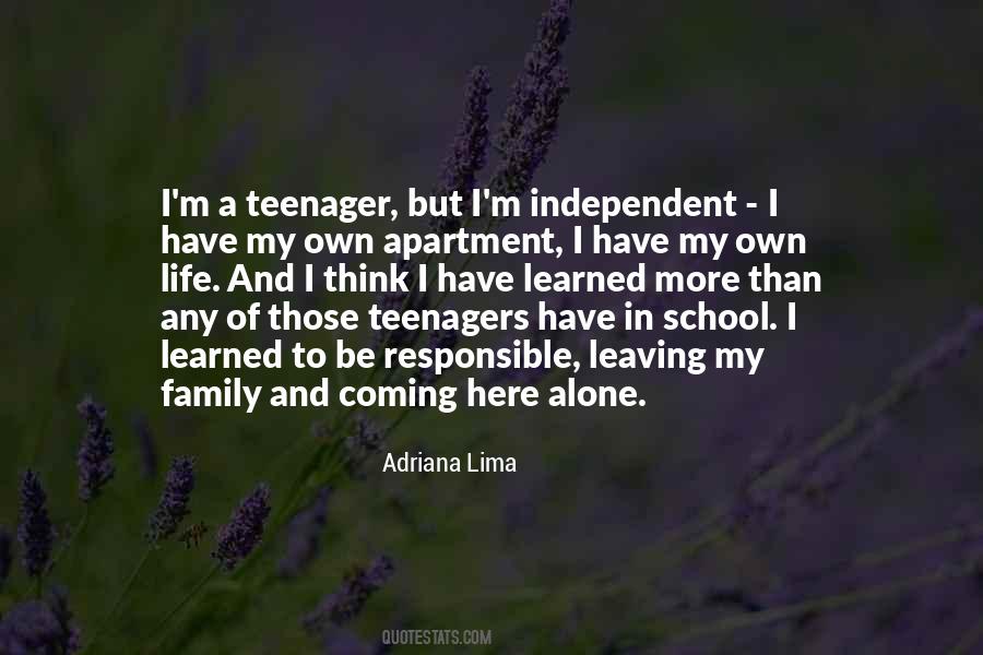 My Teenager Quotes #420417