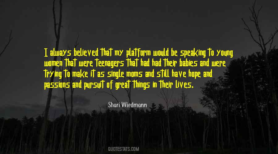 My Teenager Quotes #425124