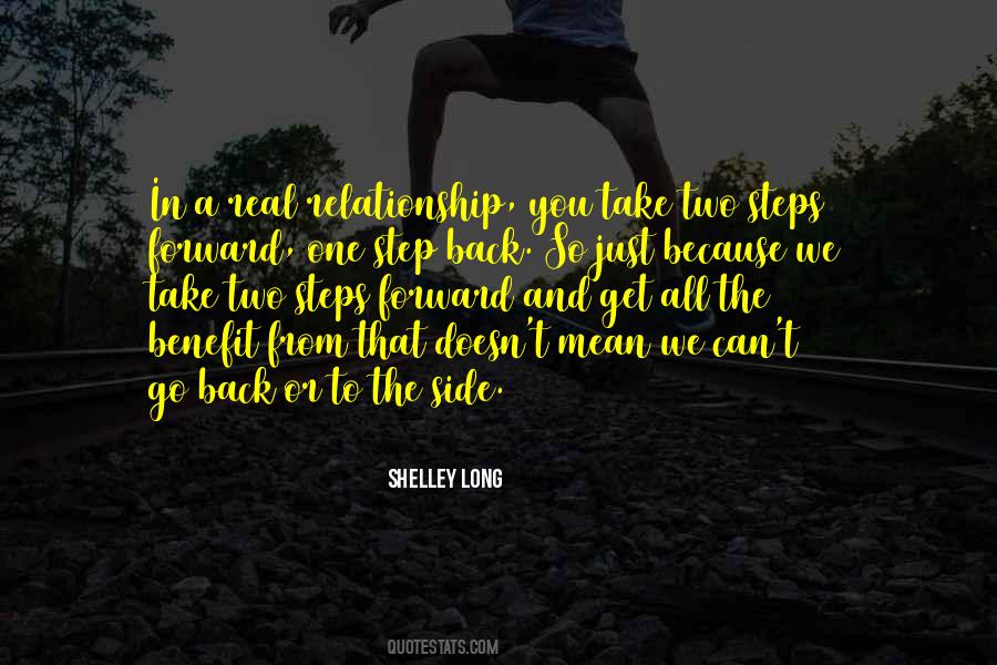 Just Take A Step Back Quotes #752564