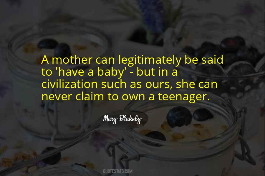 Mother Baby Quotes #1494298