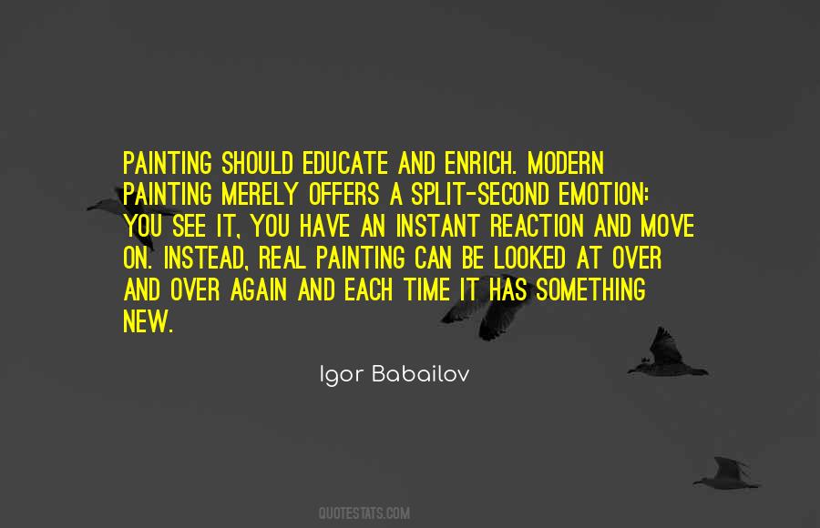 Painting Time Quotes #1149008