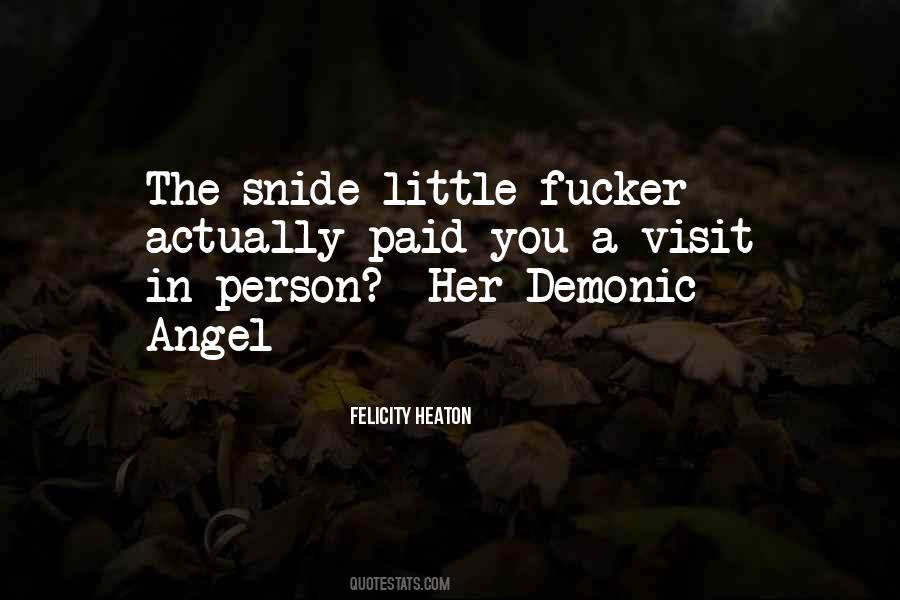 A Little Angel Quotes #1769181