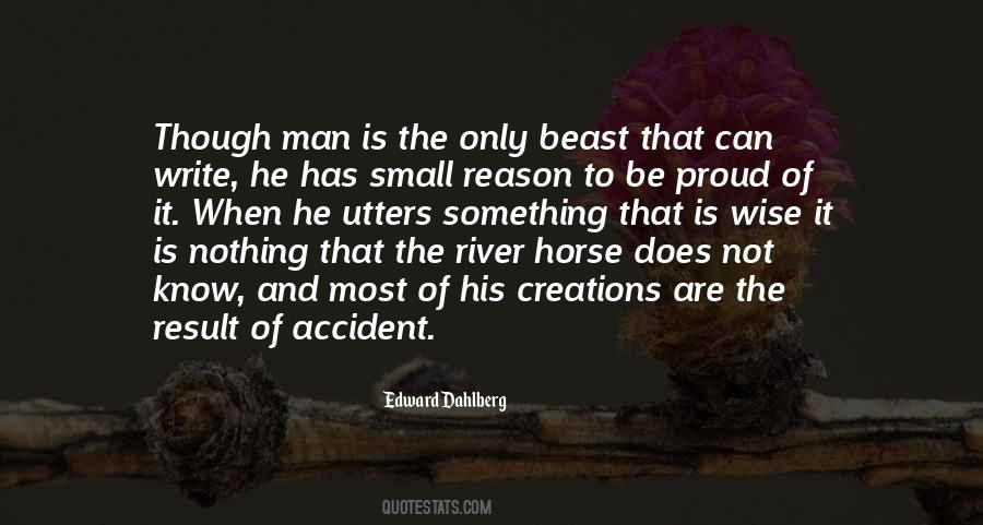 Man And His Horse Quotes #818717