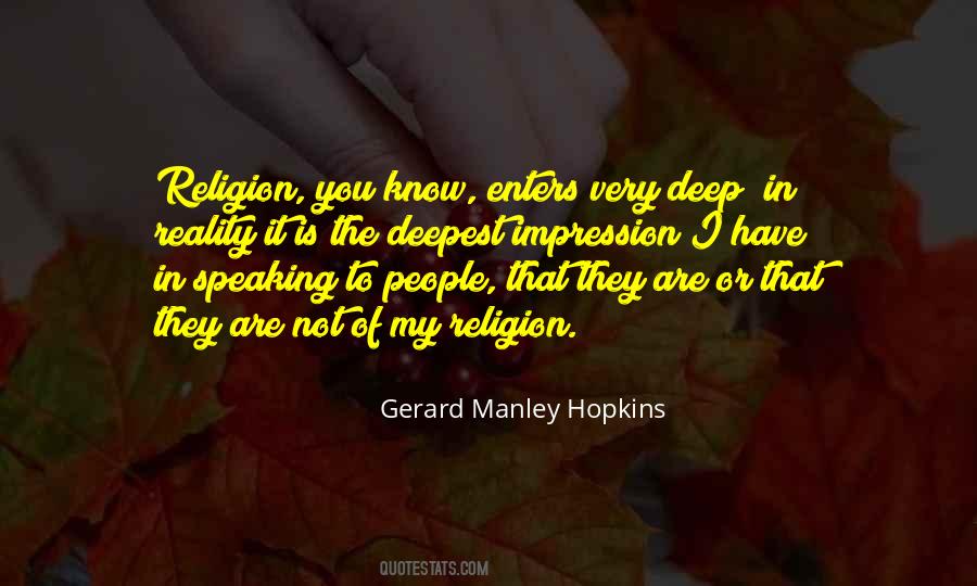 I Know The Reality Quotes #875465