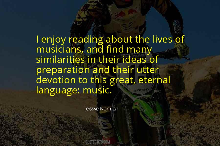Reading Music Quotes #1043894