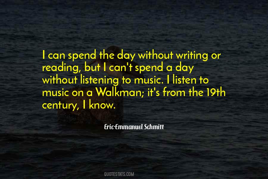 Reading Music Quotes #1357858